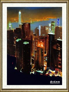 王昌楷_香港之夜^-^Hong Kong at Night